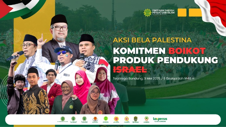 Aksi Bela Palestina, Persatuan Islam Kabupaten Sukabumi Mengajak Turun Aksi
